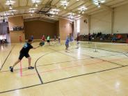 Pickleball player at the recreation center 5